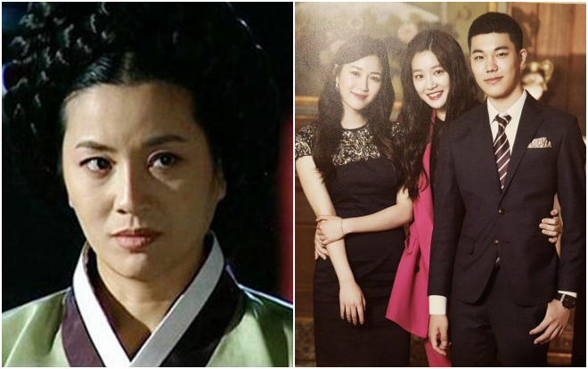 'Mama Choi' Kyun Mi Ri một thời của 'Nàng Dae Jang Geum' khoe khéo 3 người con tài sắc vẹn toàn Ảnh 2