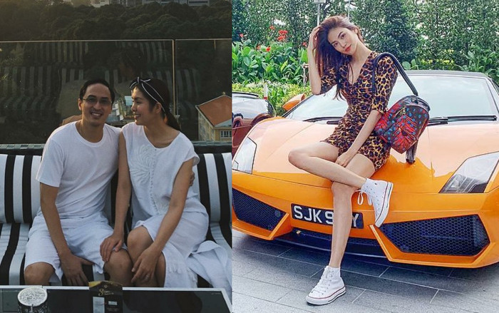 Vợ chồng Hà Tăng diện đồ đôi cực yêu, Lan Khuê đua xe đến mức tóc dựng đứng Ảnh 2