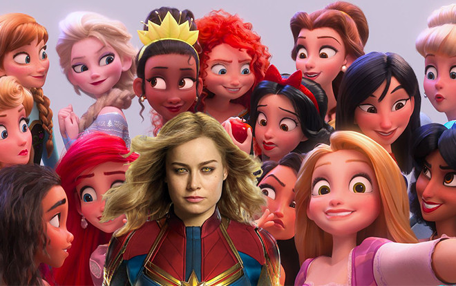 Hóa ra Captain Marvel là một nàng công chúa, nếu theo định nghĩa của các công chúa Disney trong 'Ralph Breaks The Internet' Ảnh 2