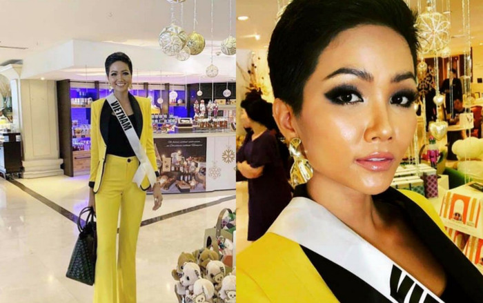 Khi đụng màu với cả dàn đối thủ, H'Hen Niê vẫn có cách riêng để sáng nhất đội Ảnh 2