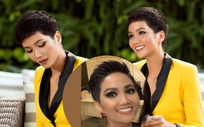 Ngoài tự phối trang phục, H'Hen Niê còn tự vẽ 'cặp chân mày lý tưởng' từ gợi ý của… Ảnh 2