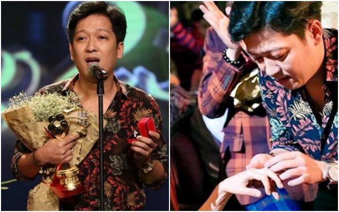 Sau màn cầu hôn 'lố bịch' trong Mai Vàng 2017, Trường Giang bị tuyên bố 'treo giò' tại Mai Vàng 2018 Ảnh 2