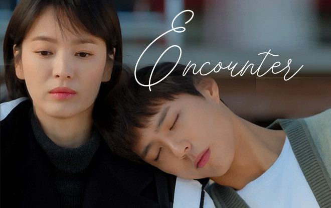 'Encounter' tập 4: Park Bo Gum lại làm 'rụng tim' người xem vì ngủ gật, tựa đầu lên vai Song Hye Kyo Ảnh 2