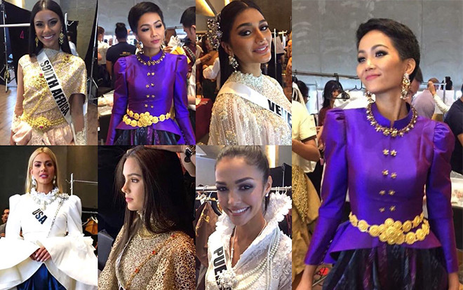 Fan lo lắng H'Hen Niê tiếp tục 'một mình một cõi' với sắc tím, nhưng lí do ít ai ngờ Ảnh 2