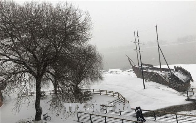 Bão tuyết hoành hành tại Trung Quốc Ảnh 2