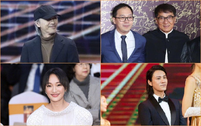 Ảnh hiếm hoi của 'vua hài' Châu Tinh Trì - Thành Long, Châu Tấn và Trần Khôn tại 'Giải Hoa Biểu 2018' Ảnh 2