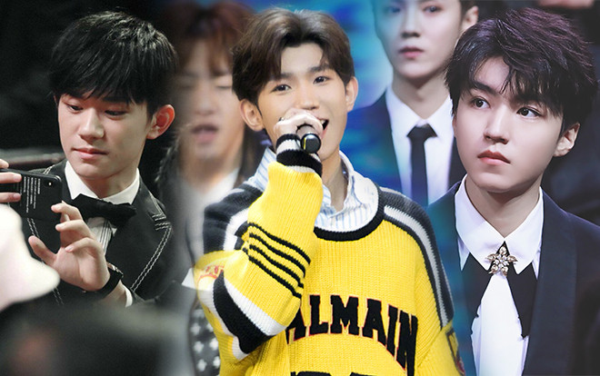 Hoa Biểu 2018: Dịch Dương Thiên Tỉ chụp ảnh cho Lộc Hàm, Vương Nguyên tươi trẻ trên sân khấu, Vương Tuấn Khải đẹp không góc chết Ảnh 2