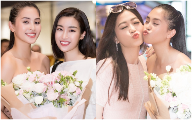 Tiểu Vy ơi đừng buồn, hậu Miss World 2018 vẫn còn đây hội chị em Mỹ Linh - Phương Nga dang tay chờ đón Ảnh 2
