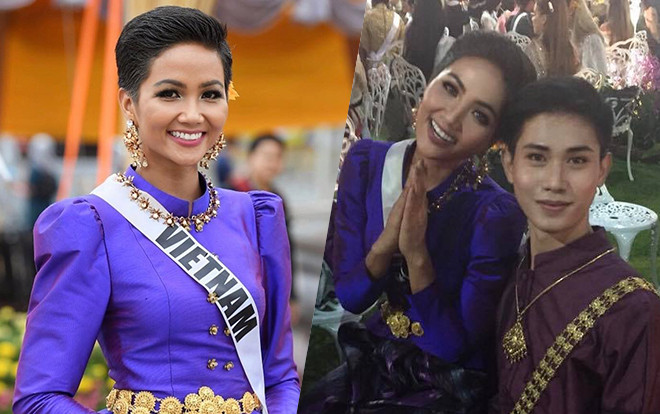 CLIP ĐỘC: H'Hen Niê được fan Thái 'bias', song ca 'Như có Bác trong ngày vui đại thắng' Ảnh 2