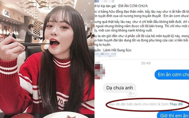 Sợ bị chê tán gái 'thiếu muối', các chàng nhanh cập nhật bản full tuyệt kỹ 'Em ăn cơm chưa' ngay và luôn Ảnh 2