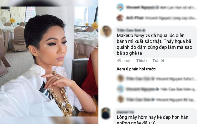 Ơn giời, bị nhận xét tóc như mớ đinh, H'Hen Niê hôm nay đã mềm mại đằm thắm rồi! Ảnh 2