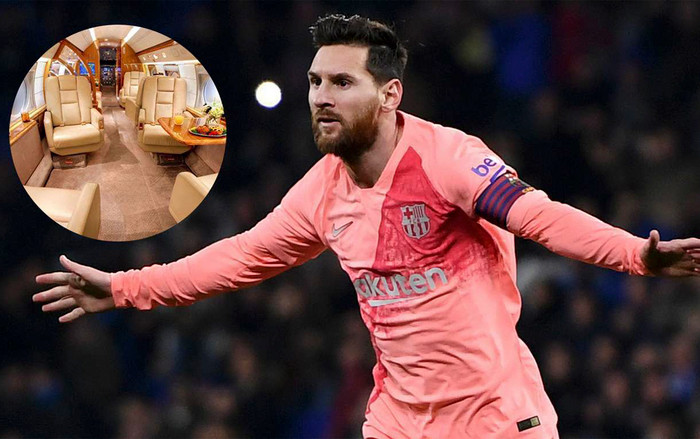 Lionel Messi tậu chuyên cơ siêu sang chảnh với nội thất chẳng khác gì khách sạn 5 sao Ảnh 2