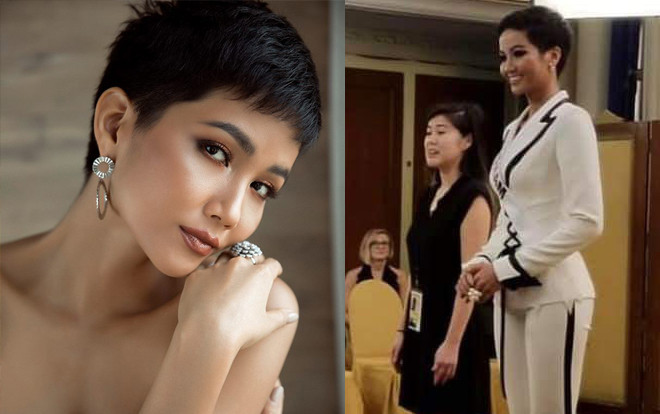 Tin khẩn cấp: H'Hen Niê lịch thiệp nổi bật ở vòng phỏng vấn Ảnh 2