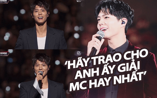 Cư dân mạng không ngớt lời khen ngợi Park Bo Gum khi anh làm MC cho MAMA 2018: 'Hãy trao cho anh ấy giải MC hay nhất' Ảnh 2