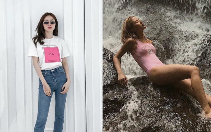 'Gái già' Lan Ngọc hack tuổi với combo ai cũng có, Quỳnh Anh Shyn diện áo tắm thả dáng nóng bỏng Ảnh 2