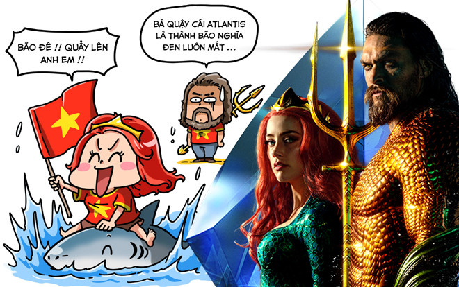 Đế Vương Aquaman và công chúa Mera mở quầy tâm sự nhỏ to loài chim biển trước thềm chung kết AFF Cup Ảnh 2