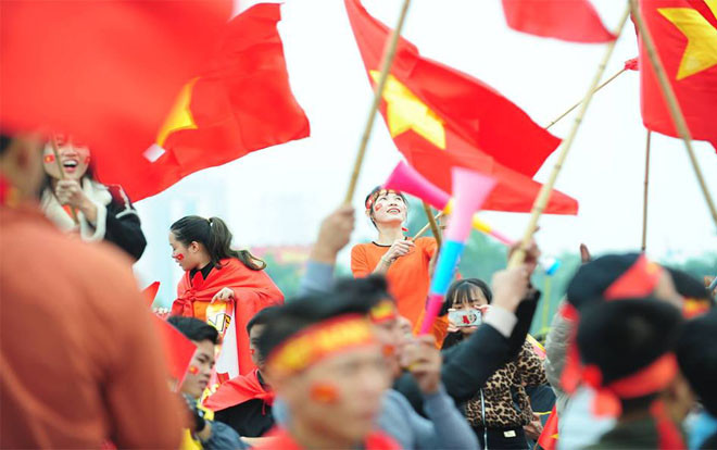 Mỹ Đình, đêm rét lạnh trong tiếng vang: Việt Nam vô địch! Ảnh 2