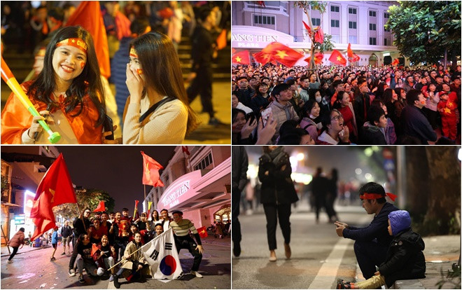 Tổng hợp 1001 sắc thái của CĐV trong trận đấu lịch sử giúp Việt Nam lên ngôi vô địch AFF Cup 2018 Ảnh 2