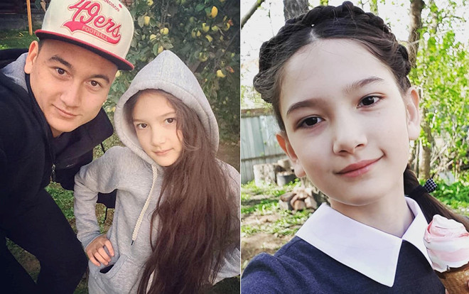 Vẻ đẹp lai của em gái Lâm Tây, 11 tuổi đã được dự đoán làm mưa làm gió trong tương lai Ảnh 2