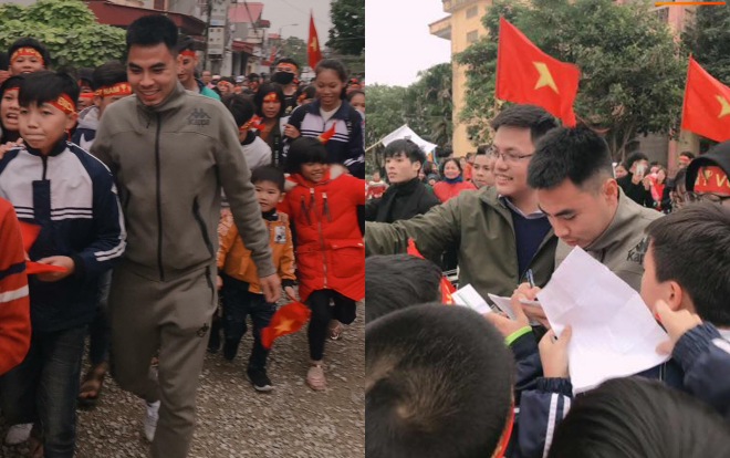 Đức Huy được chào đón như người hùng nơi quê nhà, gia đình làm 50 mâm cỗ mời họ hàng làng xóm Ảnh 2