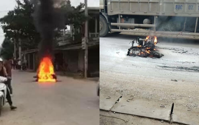 Va chạm với người phụ nữ, 'soái ca cưỡi' SH liền gọi bạn mang xăng đến châm lửa đốt cháy rụi xe nạn nhân Ảnh 2