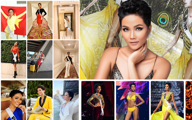 Mang theo 12 vali, H'Hen Niê đã diện được bao nhiêu bộ quần áo để bước vào Top 5? Ảnh 2