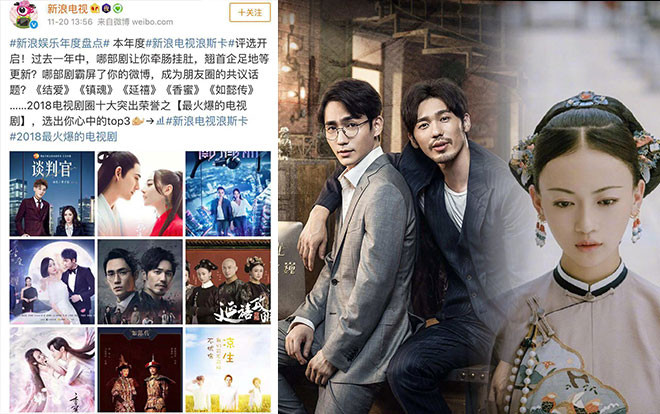 Shock: 'Diên Hi công lược' không phải phim truyền hình nổi tiếng nhất năm 2018 do dân mạng Trung Quốc chọn Ảnh 2
