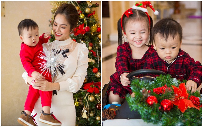 Dương Cẩm Linh không cần hẹn hò ai, đón Giáng sinh cùng con trai là hạnh phúc rồi Ảnh 2