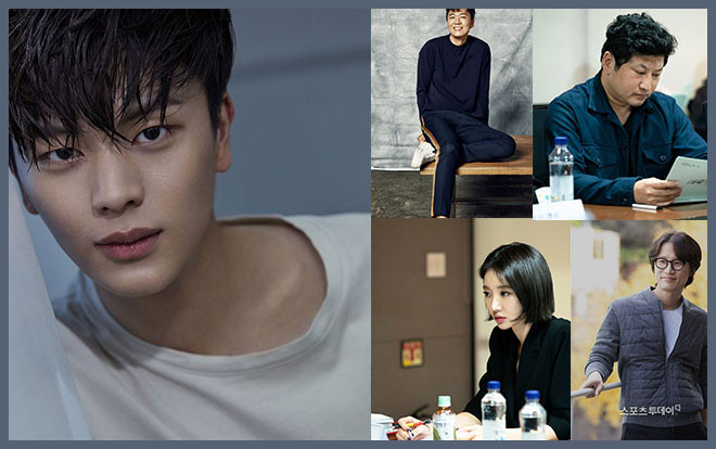 Yook Sungjae (BTOB) đóng vai 'người mèo'? - Bộ phim kinh dị 'Possessed' tung những bức ảnh đọc kịch bản của các diễn viên Ảnh 2