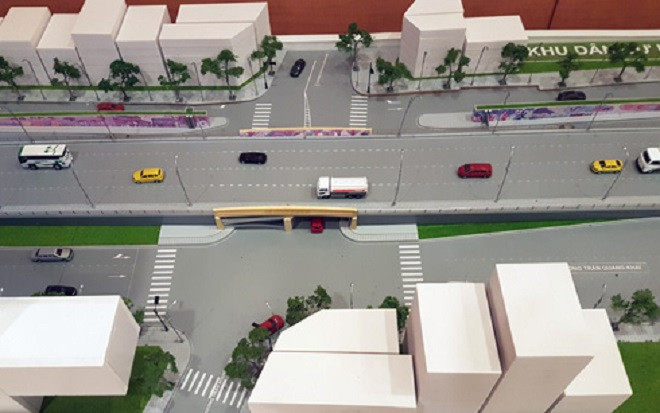 Hà Nội làm hầm đường bộ qua đê sông Hồng Ảnh 2