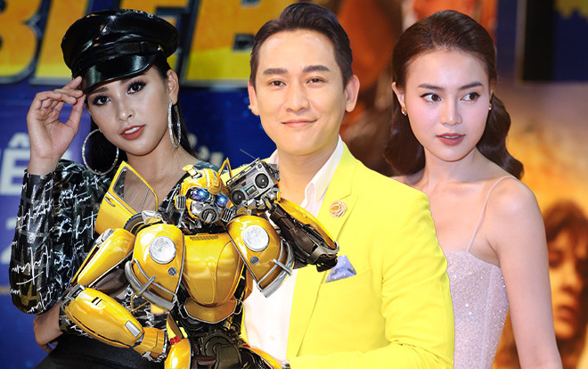 Hoa hậu Tiểu Vy đối lập phong cách với Ninh Dương Lan Ngọc, Hứa Vĩ Văn chọn vest giống màu Bumblebee Ảnh 2