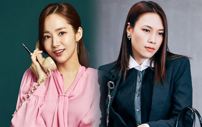 Mỹ Tâm trong 'Chị trợ lý của anh' và 'thư ký Kim' Park Min Young: Ai là hình mẫu của chị em văn phòng? Ảnh 2