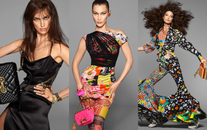 Bella Hadid, Irina Shayk và Shalom Harlow 'cực ngầu' trong chiến dịch thời trang mới Ảnh 2