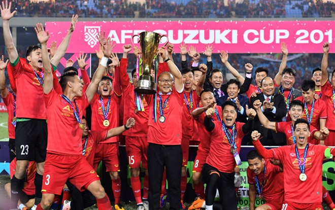 Từ U23 châu Á đến vô địch AFF Cup - Điểm lại tất cả những lần thầy trò Park Hang Seo bất ngờ xuất hiện trong đề thi Ảnh 2
