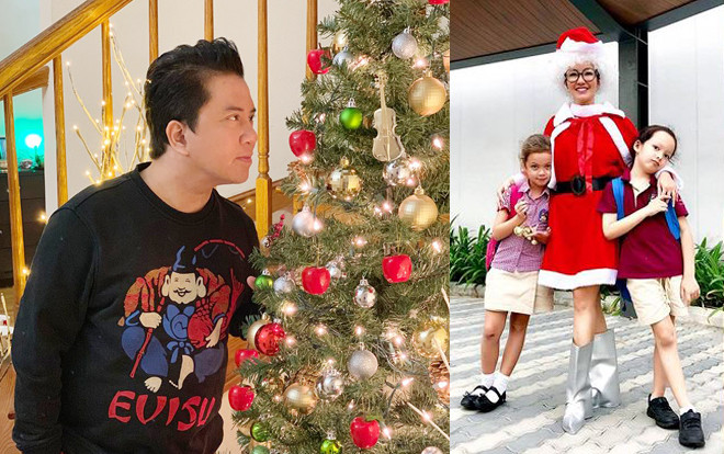 Sao Việt rộn ràng trang trí nhà cửa đón Giáng Sinh an lành ấm áp Ảnh 2