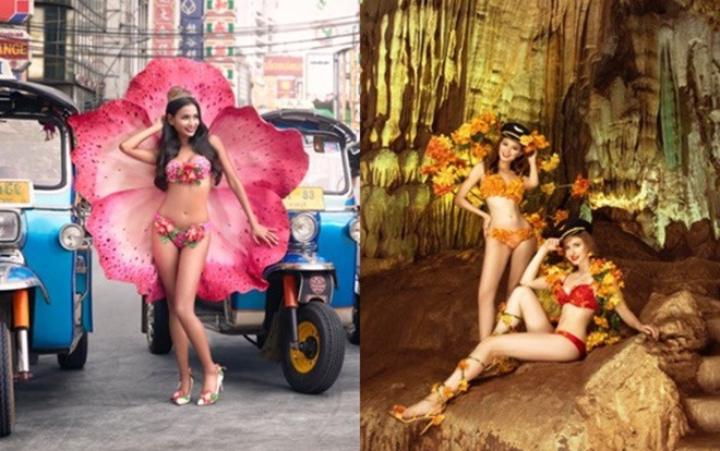 Không hổ danh 'hãng hàng không bikini', bộ lịch Tết của Vietjet Air tiếp tục khiến nhiều người tròn mắt Ảnh 2