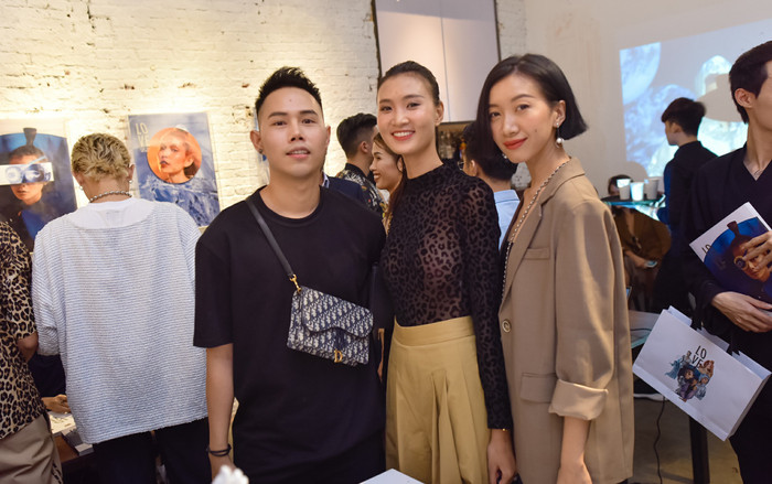 Phan Linh cùng hội chị em người mẫu vui vẻ dự sự kiện sau loạt scandal tố quỵt cat-se Ảnh 2