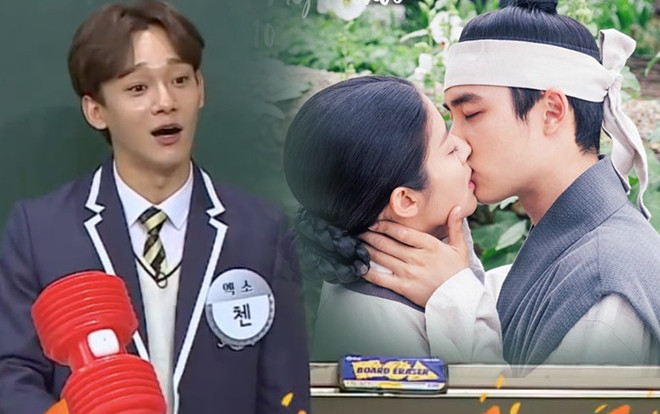 Chen (EXO) ngạc nhiên trước cảnh hôn của D.O trong 100 Days My Prince: 'Cậu ấy hôn rất giỏi' Ảnh 2