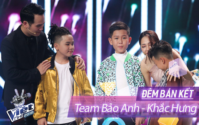 'Hi hữu' trong lịch sử The Voice Kids, Bảo Anh - Khắc Hưng 'banh team' dù đông thành viên nhất tại Bán Kết Ảnh 2