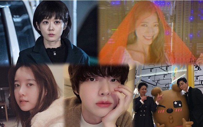 Goo Hye Sun - Ahn Jae Hyun đăng ảnh đáng yêu, Jang Nara - Park Shin Hye khoe tạo hình mới trong phim Ảnh 2