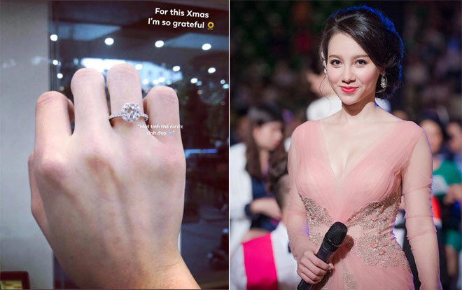 Sau ồn ào của MC Hoàng Linh, lại đến lượt MC Minh Hà gây xôn xao với nhẫn kim cương đeo ngón áp út Ảnh 2