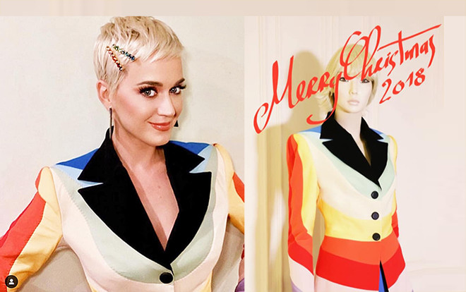 Katy Perry chơi nổi với bộ vest cầu vồng của NTK Nguyễn Công Trí khiến cộng đồng LGBT muốn 'bùng nổ' Ảnh 2