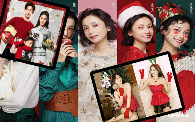 Sao Hoa ngữ mặc trang phục Giáng sinh - Gia đình nhỏ Dương Dương và Lưu Diệc Phi hạnh phúc trong một khung hình Ảnh 2