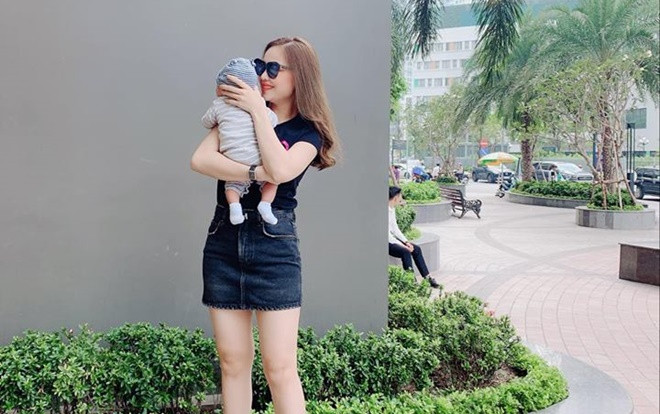 Giang Hồng Ngọc lần đầu công khai chuyện sinh con trai tại Mỹ Ảnh 2