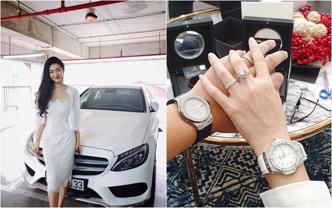 Girl vừa xinh lại giỏi và giàu như Vân Navy có ai mà không thích - Tặng chồng nhẫn kim cương, tặng chị xế tiền tỷ Ảnh 2