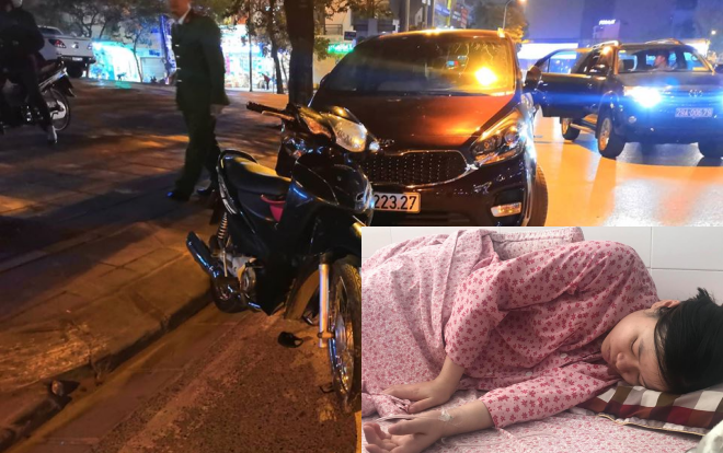 Tài xế ô tô 5 chỗ tông hai thai phụ nhập viện cấp cứu vượt rất nhiều lần nồng độ cồn cho phép Ảnh 2