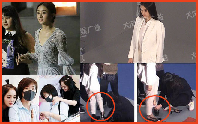 Angelababy bị ném đá vì để trợ lý cúi xuống thay tất, thay giày - Những ngôi sao khác đối xử với nhân viên ra sao? Ảnh 2