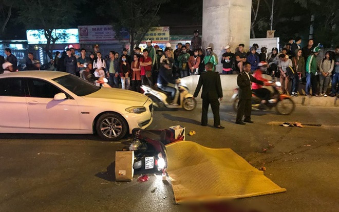 Thương tâm cô gái trẻ bị xe buýt cán tử vong sau va chạm với ô tô BMW Ảnh 2