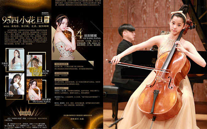 Sohu công bố danh sách Tứ tiểu hoa đán sau 95: Tranh cãi gay gắt khi Âu Dương Na Na có tên Ảnh 2