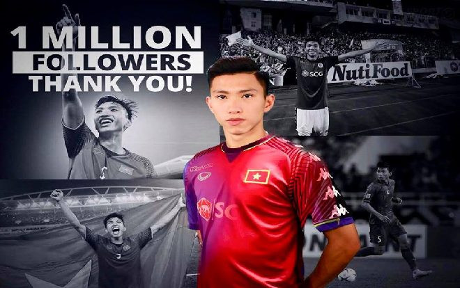 Đoàn Văn Hậu chính thức bước vào câu lạc bộ 'triệu like' của dàn sao ĐTVN Ảnh 2